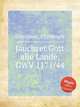 Jauchzet Gott alle Lande, GWV 1171/44, Graupner, Christoph 