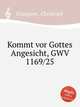Kommt vor Gottes Angesicht, GWV 1169/25, Graupner, Christoph 