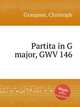 Partita in G major, GWV 146, Graupner, Christoph 
