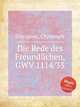 Die Rede des Freundlichen, GWV 1114/33, Graupner, Christoph 