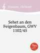 Sehet an den Feigenbaum, GWV 1102/45, Graupner, Christoph 