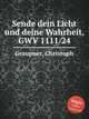 Sende dein Licht und deine Wahrheit, GWV 1111/24, Graupner, Christoph 