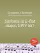 Sinfonia in E-flat major, GWV 557, Graupner, Christoph 