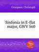 Sinfonia in E-flat major, GWV 560, Graupner, Christoph 