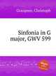 Sinfonia in G major, GWV 599, Graupner, Christoph 