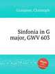 Sinfonia in G major, GWV 603, Graupner, Christoph 