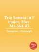 Trio Sonata in F major, Mus-Ms-364-03, Graupner, Christoph 