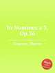 In Nomines a 3, Op.36, Grayson, Martin 