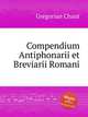 Compendium Antiphonarii et Breviarii Romani, Gregorian Chant 