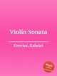 Violin Sonata, Grovlez, Gabriel 