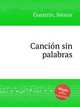 Cancin sin palabras, 