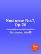 Nocturne No.7, Op.20, Gutmann, Adolf 