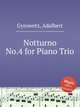 Notturno No.4 for Piano Trio, Gyrowetz, Adalbert 