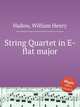 String Quartet in E-flat major, Hadow, William Henry 