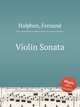Violin Sonata, Halphen, Fernand 