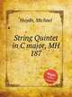 String Quintet in C major, MH 187, Haydn, Michael 