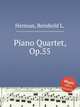 Piano Quartet, Op.55, Herman, Reinhold L. 
