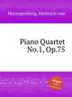 Piano Quartet No.1, Op.75, Herzogenberg, Heinrich von 