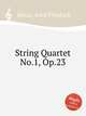 String Quartet No.1, Op.23, Hesse, Adolf Friedrich 