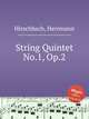 String Quintet No.1, Op.2, Hirschbach, Herrmann 