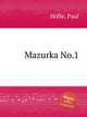 Mazurka No.1, 