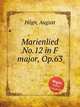 Marienlied No.12 in F major, Op.63, 