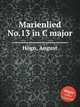 Marienlied No.13 in C major, 