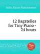 12 Bagatelles for Tiny Piano - 24 hours, Isida, Kazue Rockzaemon 