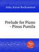 Prelude for Piano - Pinus Pumila, Isida, Kazue Rockzaemon 