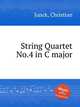 String Quartet No.4 in C major, Junck, Christian 