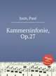 Kammersinfonie, Op.27, Juon, Paul 