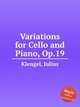 Variations for Cello and Piano, Op.19, Klengel, Julius 