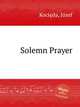 Solemn Prayer, 