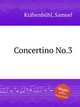 Concertino No.3, 
