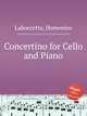 Concertino for Cello and Piano, Laboccetta, Domenico 