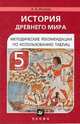 История Древнего мира. 5 класс. Методические рекомендации по использованию таблиц, Игнатов А.В. 