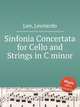 Sinfonia Concertata for Cello and Strings in C minor, Leo, Leonardo 