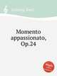 Momento appassionato, Op.24, Liebling, Emil 