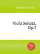 Viola Sonata, Op.7, Limbert, Frank L. 