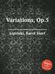 Variations, Op.5, 