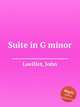 Suite in G minor, Loeillet, John 