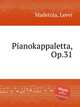 Pianokappaletta, Op.31, Madetoja, Leevi 
