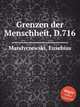 Grenzen der Menschheit, D.716, Mandyczewski, Eusebius 