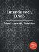 Intende voci, D.963, Mandyczewski, Eusebius 