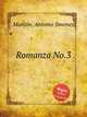 Romanza No.3, 