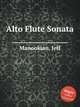 Alto Flute Sonata, Manookian, Jeff 