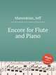 Encore for Flute and Piano, Manookian, Jeff 