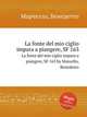 La fonte del mio ciglio impara a piangere, SF 163. La fonte del mio ciglio impara a piangere, SF 163 by Marcello, Benedetto, Marcello, Benedetto 