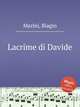 Lacrime di Davide, Marini, Biagio 