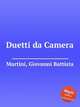 Duetti da Camera, Martini, Giovanni Battista 